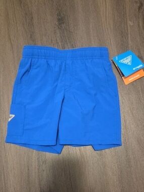 Columbia Bright Blue Kids Swim Shorts